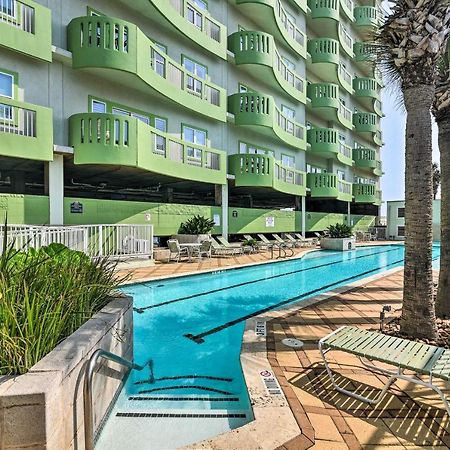 Galveston Condo With Pool Access Walk To Beach! Exterior photo