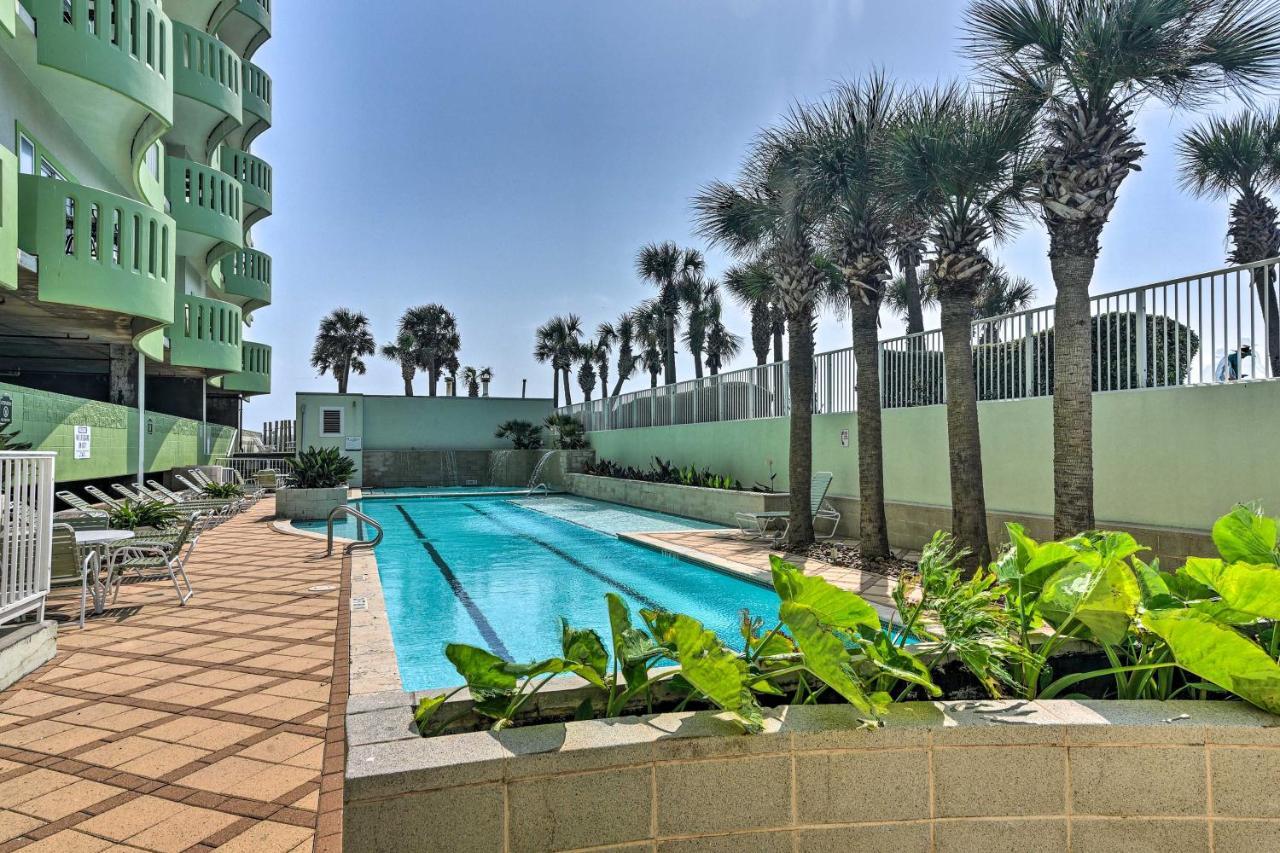 Galveston Condo With Pool Access Walk To Beach! Exterior photo